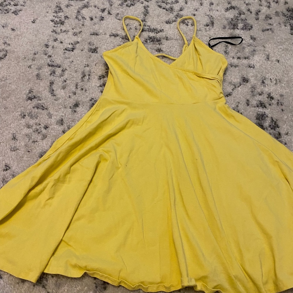 Yellow dress